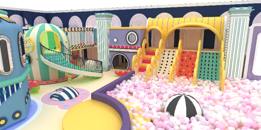 Piscinas de bolas Parque infantil