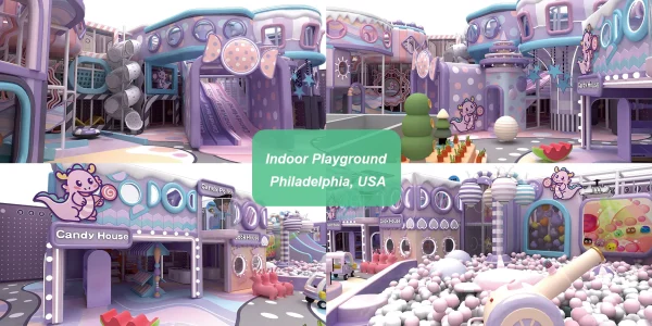 Indoor playground project photos