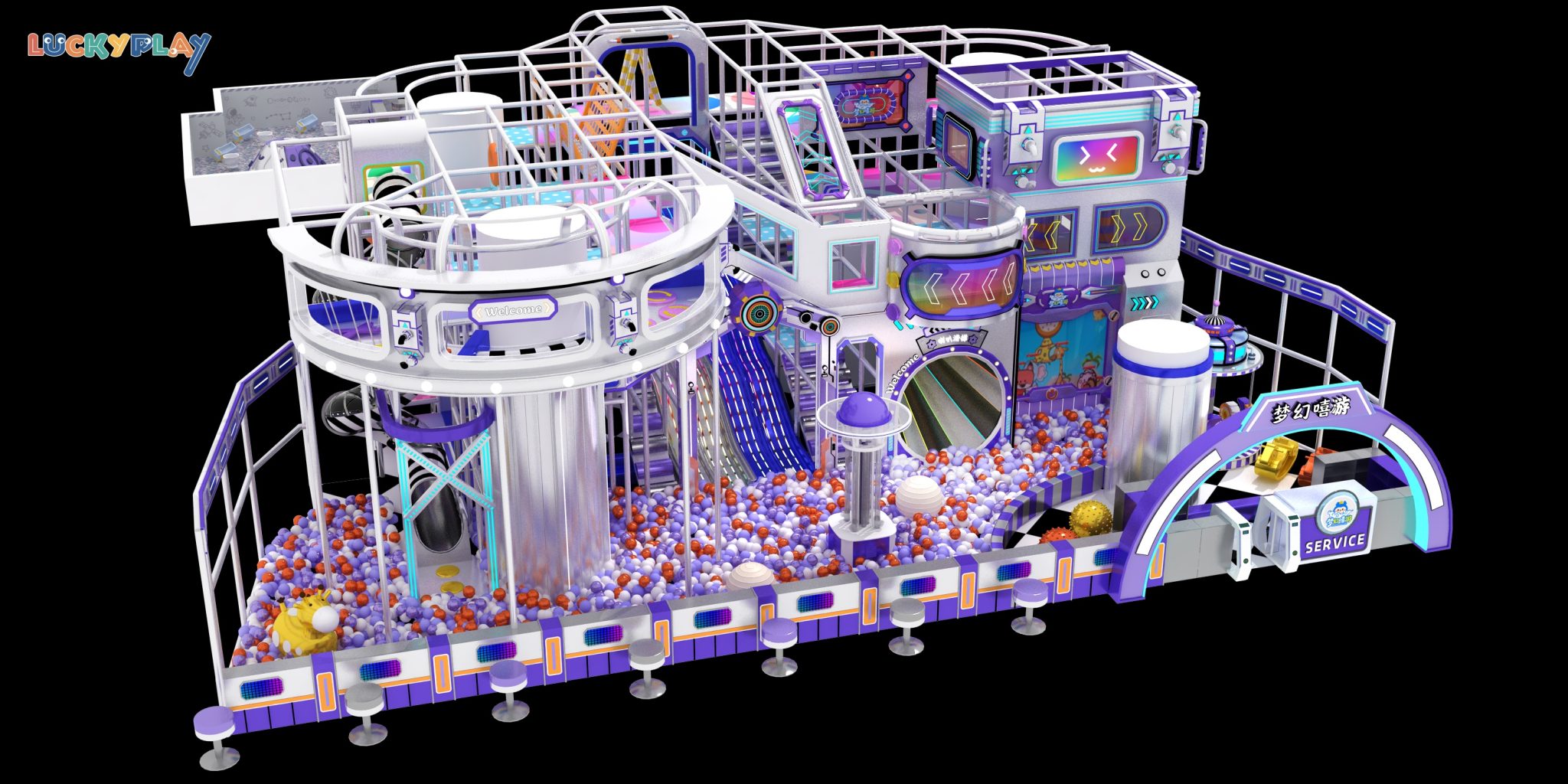 Cyber Tech indoor playground